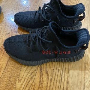 adidas Yeezy Boost 350 V2 Black Red - CP9652 sz 9.5